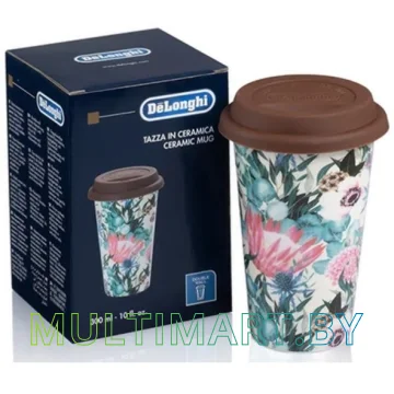 Многоразовый стакан DeLonghi Multicolored DLSC065 0.3 л (бежевый/коричневый) картинка 3